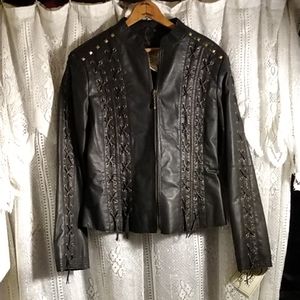 Woman's leather jacket